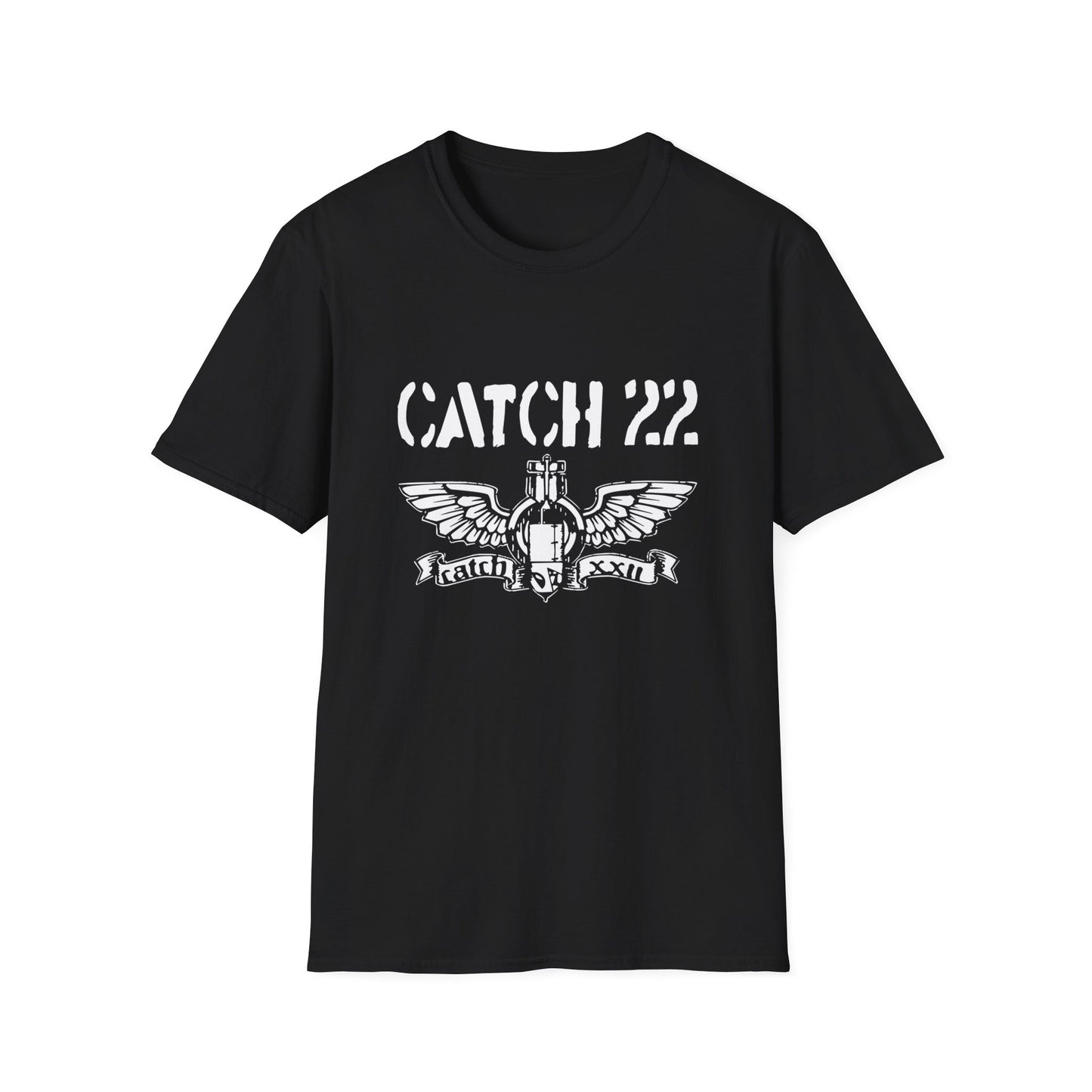 Catch-22 Tee | Punk Rock Band Distressed Style Shirt | Punk Band - Unisex Cotton T Shirt