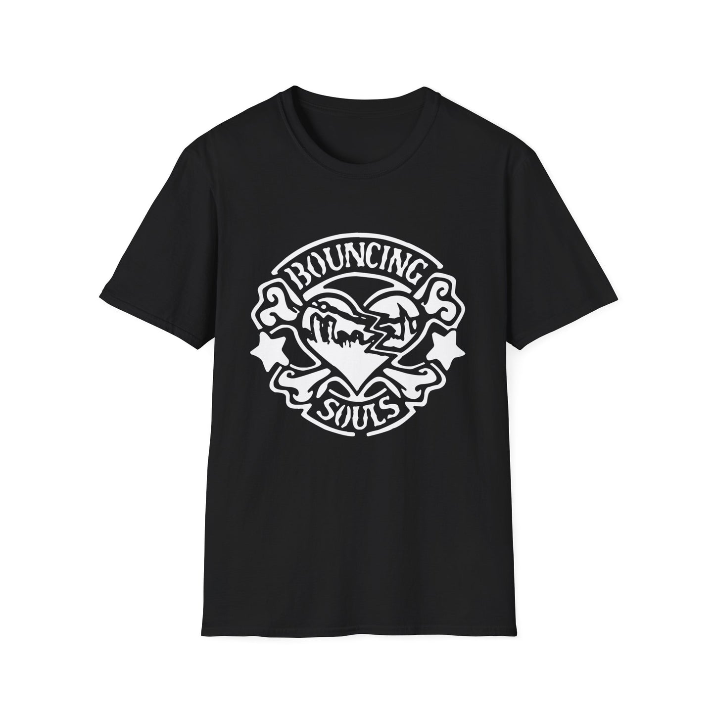 Bouncing Souls Tee | Punk Rock Band Distressed Style Shirt | Punk Band - Unisex Cotton T Shirt