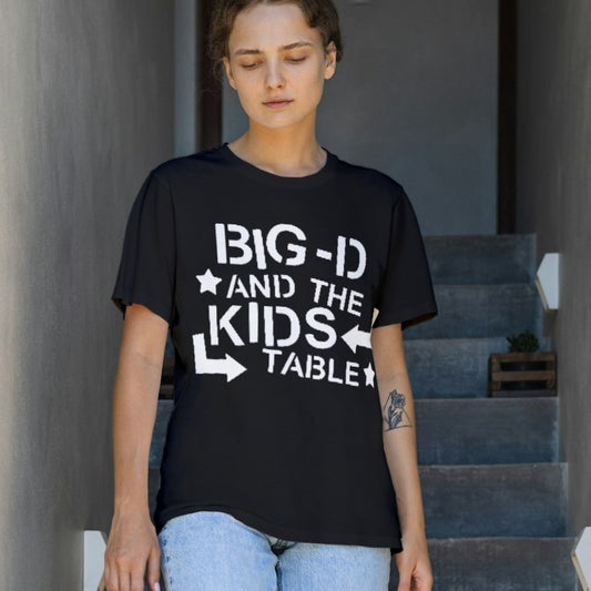 Big D and the Kids Table | Punk Rock Band Distressed Style Shirt | Punk Band - Unisex Cotton T Shirt