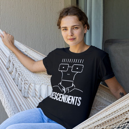 Descendents Tee | Punk Rock Band Distressed Style Shirt | Punk Band - Unisex Cotton T Shirt