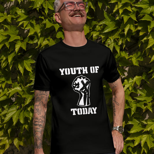 Youth of Today Tee | Punk Rock Band Distressed Style Shirt | Punk Band - Unisex Cotton T Shirt