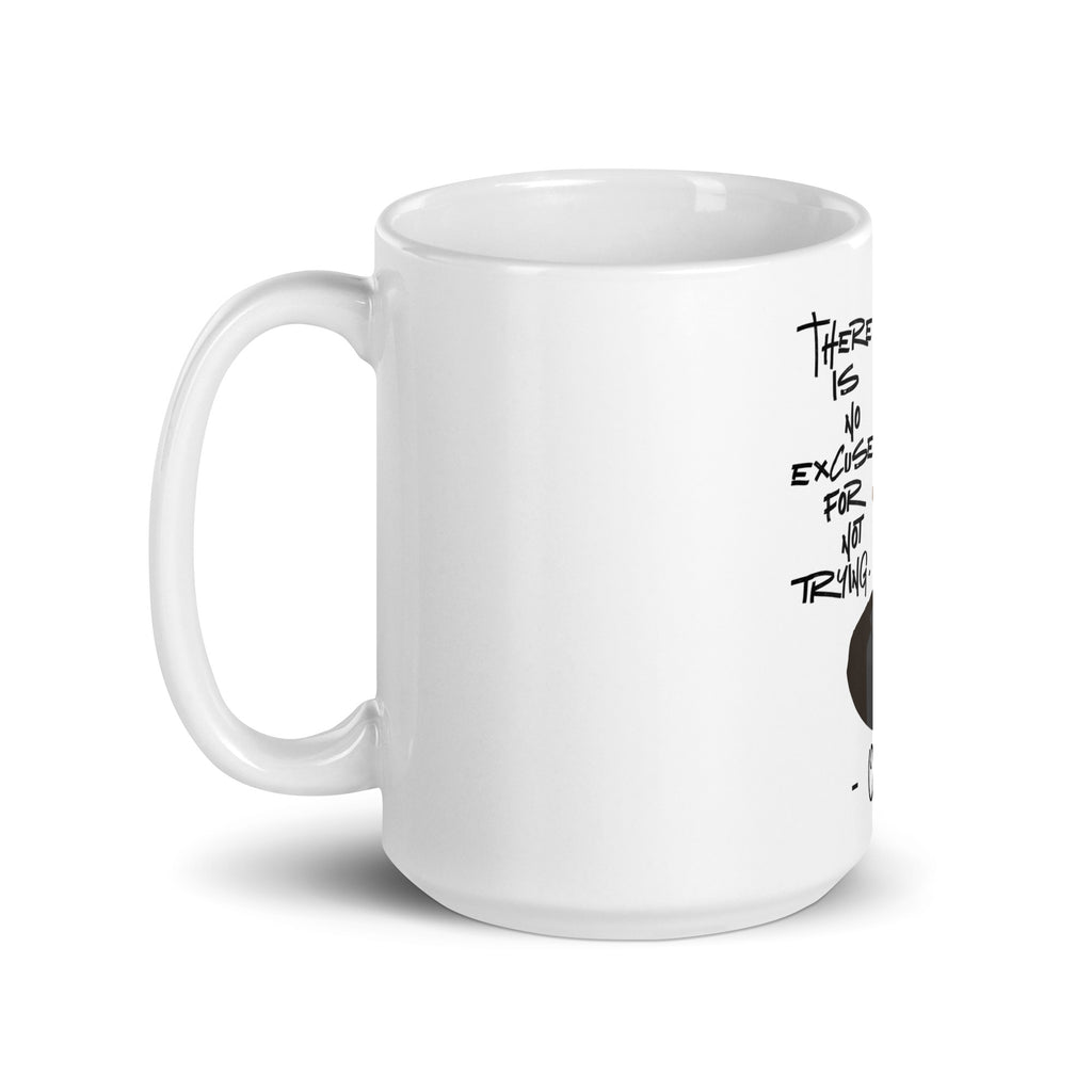 Barrack Obama Quote - White Ceramic Coffee Mug - dis0bey