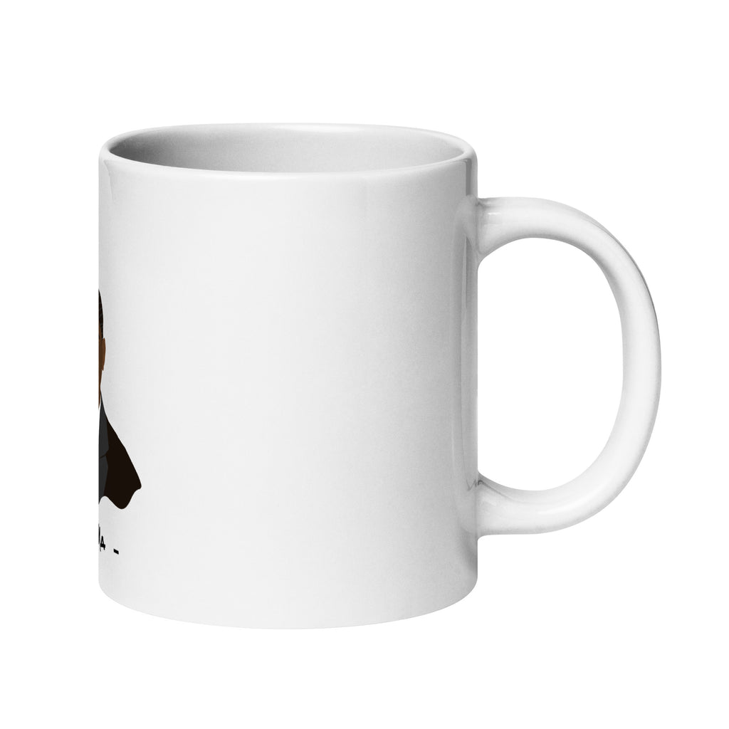 Barrack Obama Quote - White Ceramic Coffee Mug - dis0bey